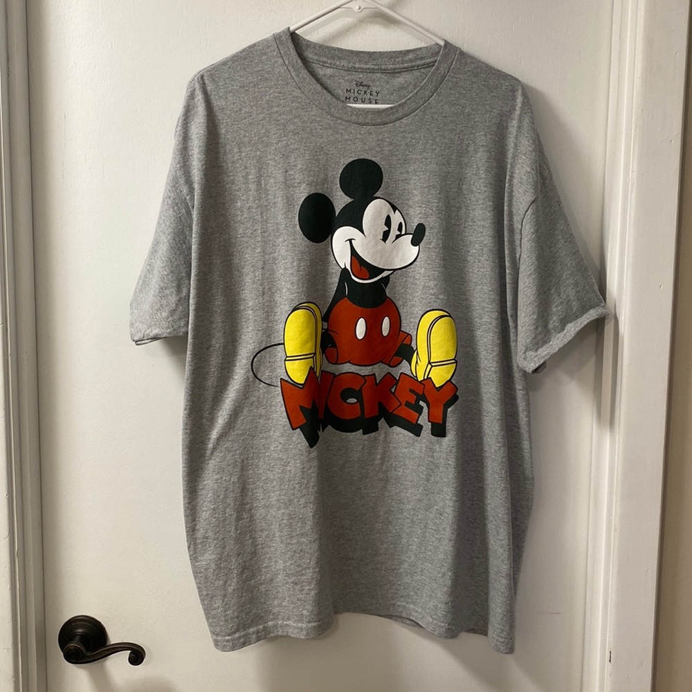 XL Grey Disney Mickey TShirt